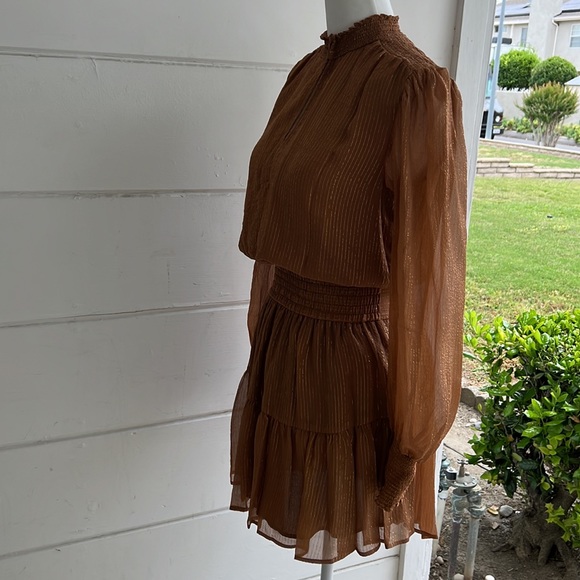 A.L.C Metallic Dress NWOT - Picture 9 of 12